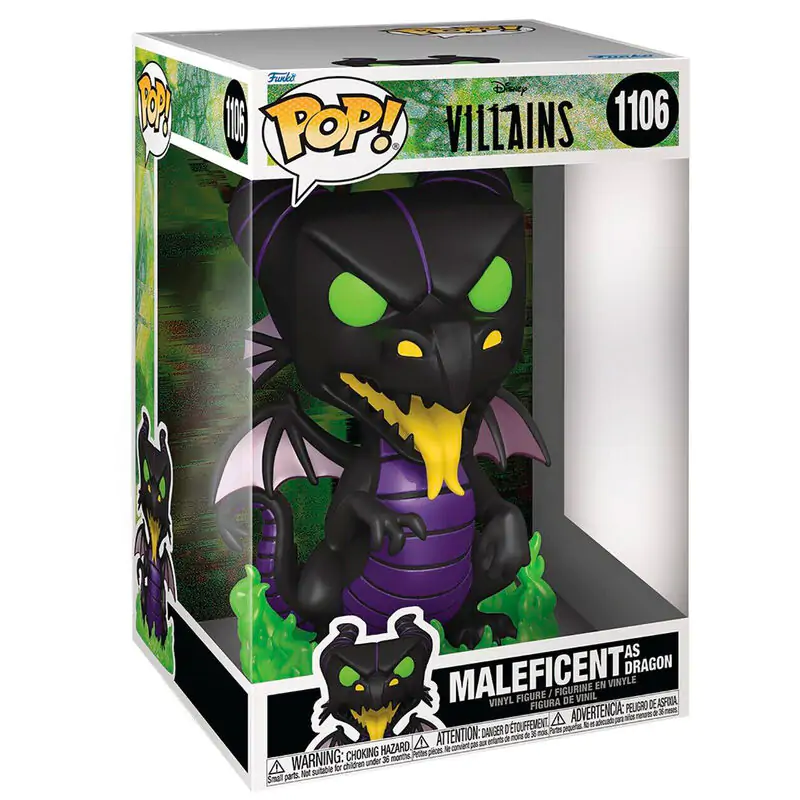 Disney: Villains Super Sized Jumbo POP! Vinylová Figurka Maleficent Dragon 25 cm fotografii produktu