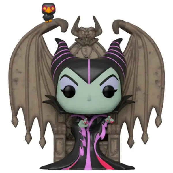 Disney POP! Deluxe Movies vinylová figurka Zloba na trůnu 9 cm fotografii produktu