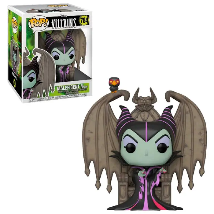 Disney POP! Deluxe Movies vinylová figurka Zloba na trůnu 9 cm fotografii produktu