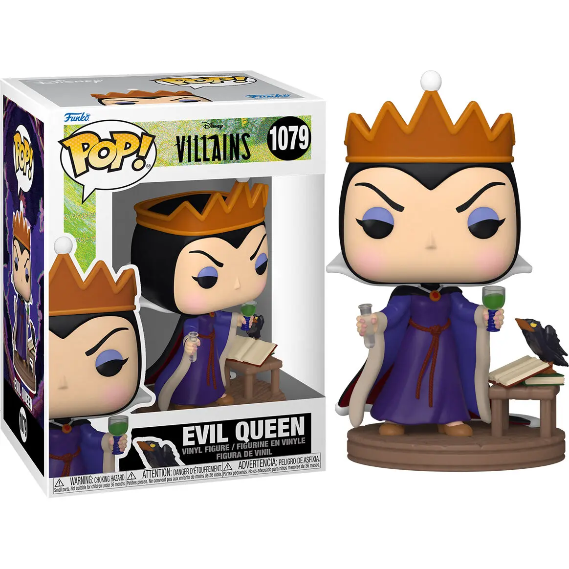 Disney: Villains POP! Disney vinylová figurka Královna Grimhilde 9 cm fotografii produktu