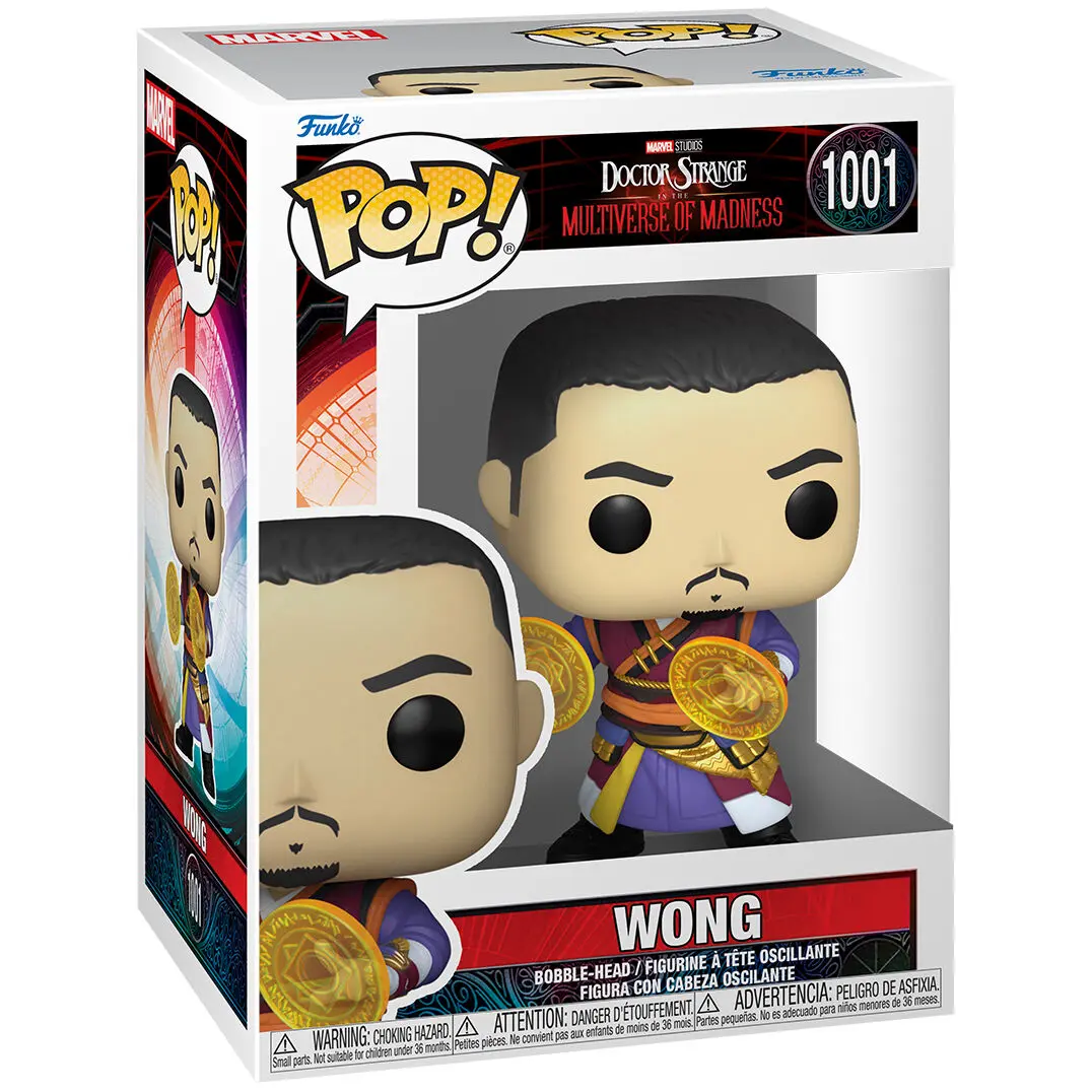 Doctor Strange in the Multiverse of Madness POP! Marvel vinylová figurka Wong 9 cm fotografii produktu