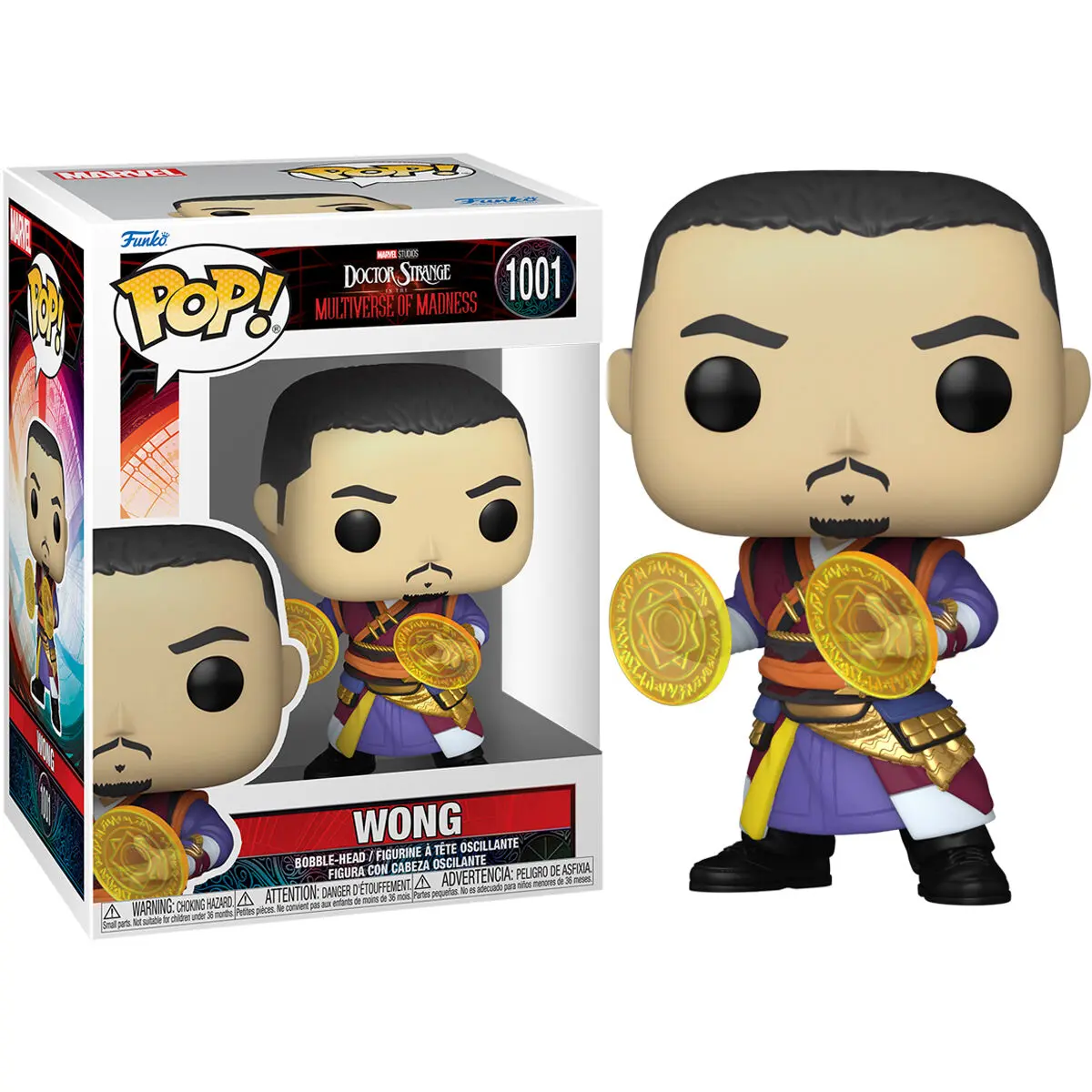 Doctor Strange in the Multiverse of Madness POP! Marvel vinylová figurka Wong 9 cm fotografii produktu