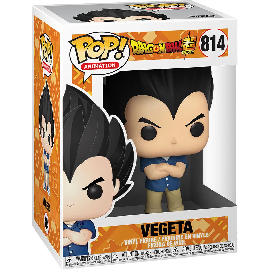 Dragon Ball Super POP! Animation Vinylová figurka Vegeta 9 cm fotografii produktu