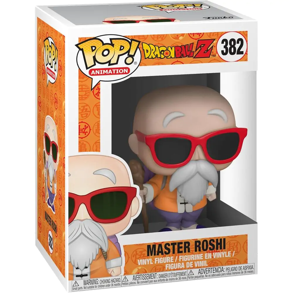 Dragon Ball Z Funko POP! Animation Vinylová figurka Mistr Roshi 9 cm fotografii produktu