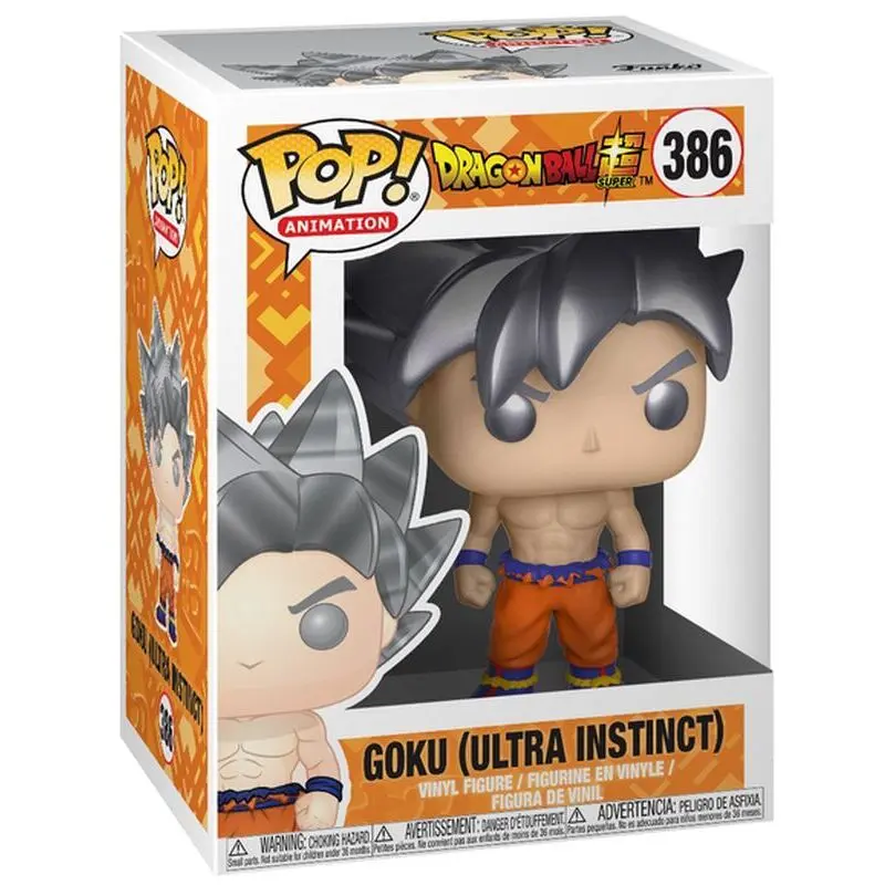 Dragon Ball Super POP! Animation vinylová figurka Goku (Ultra Instinct) 9 cm fotografii produktu