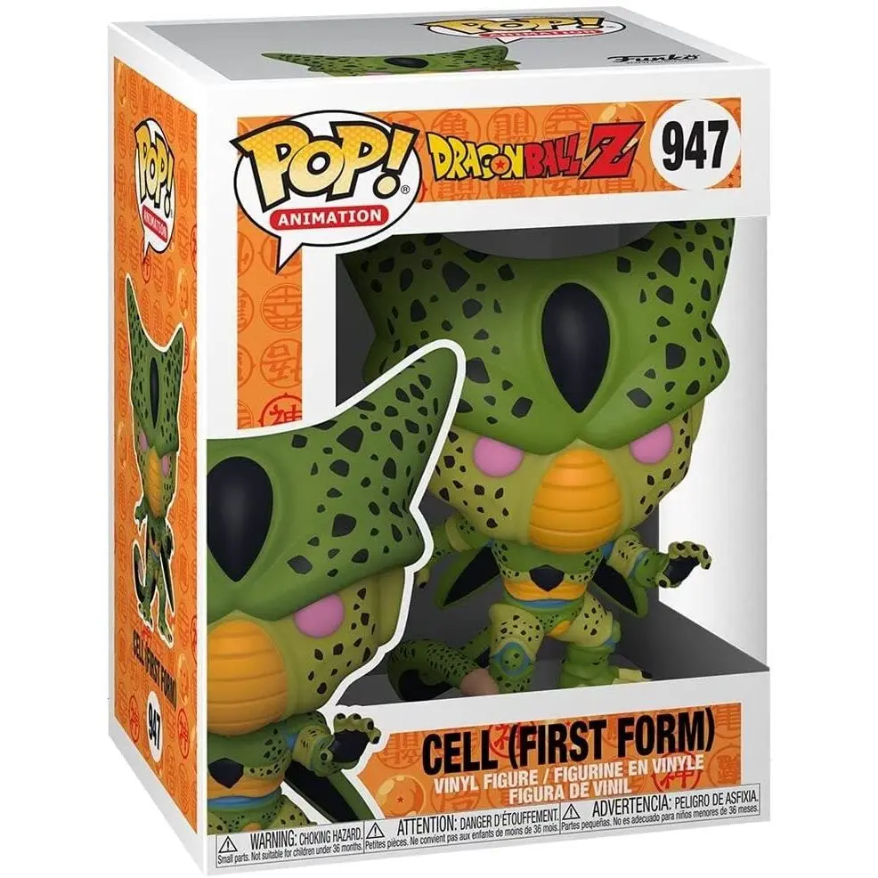 Dragon Ball Z POP! Animation vinylová figurka Cell (První forma) 9 cm fotografii produktu