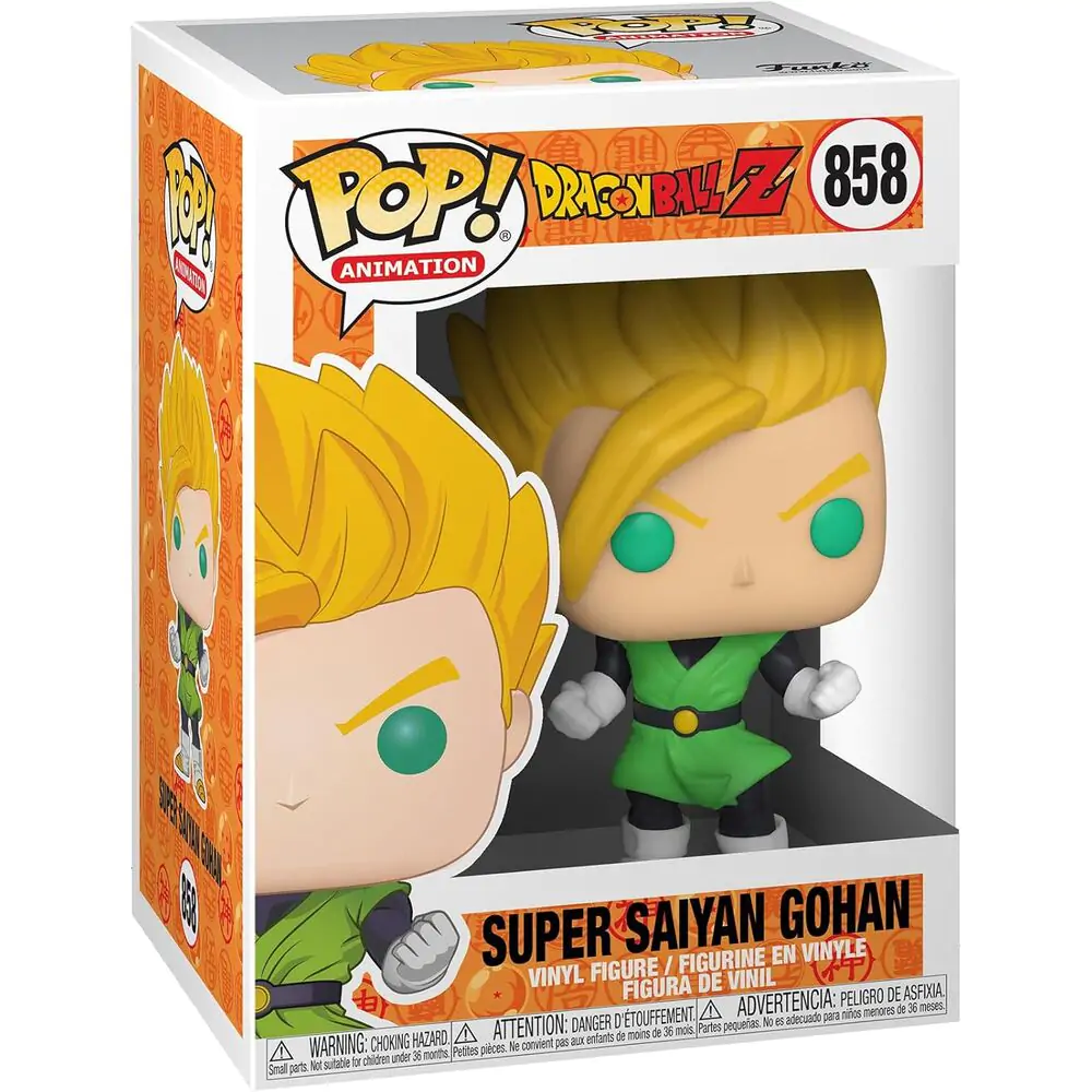 Dragon Ball Z POP! Animation vinylová figurka SS Gohan 9 cm fotografii produktu