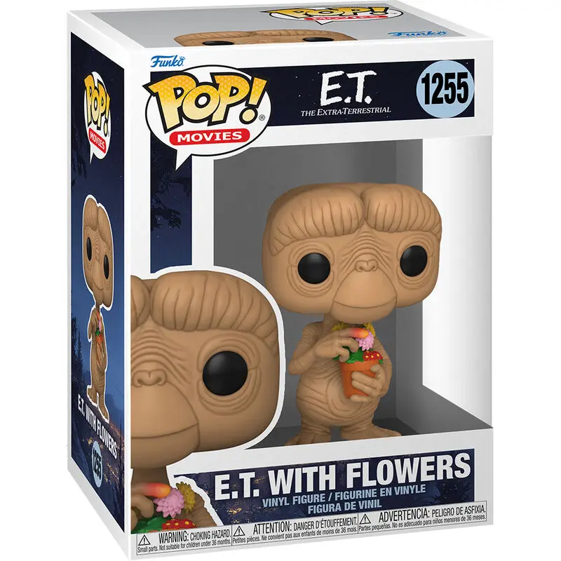 E.T. the Extra-Terrestrial POP! Vinylová figurka E.T. s květinami 9 cm fotografii produktu