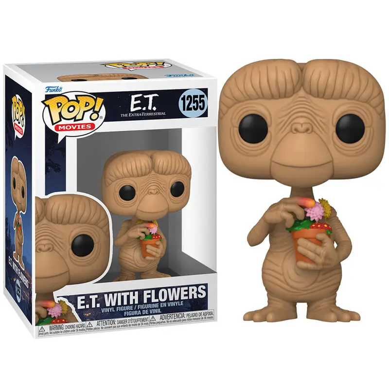 E.T. the Extra-Terrestrial POP! Vinylová figurka E.T. s květinami 9 cm fotografii produktu