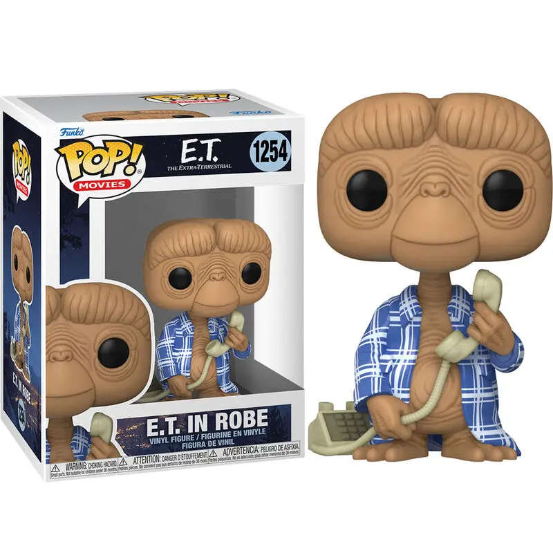 E.T. the Extra-Terrestrial POP! Vinyl Figurka E.T. ve flanelu 9 cm fotografii produktu