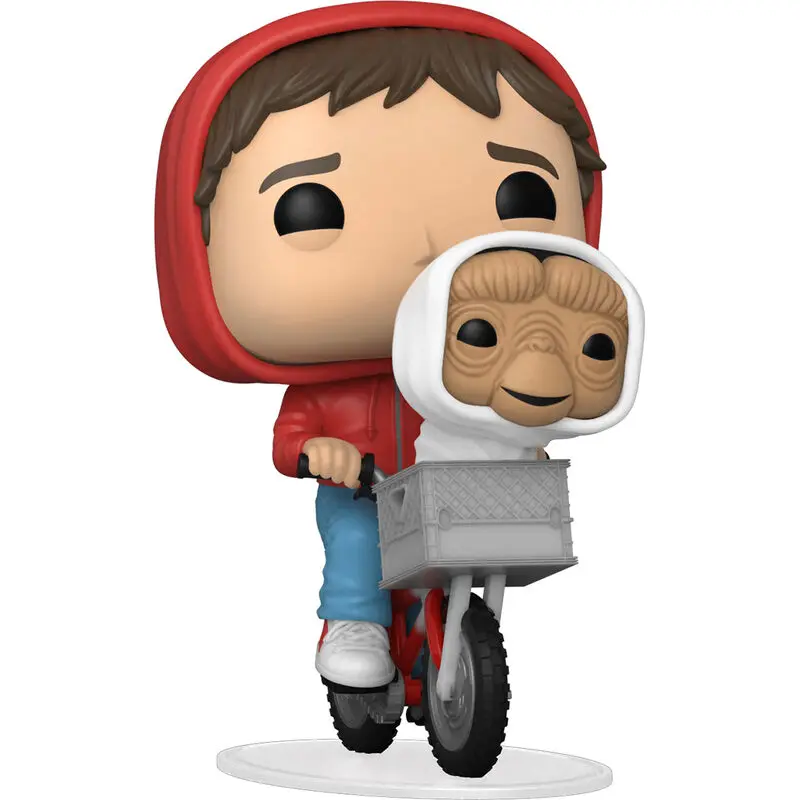 E.T. the Extra-Terrestrial POP! vinylová figurka Elliot s ET v košíku na kole 9 cm fotografii produktu