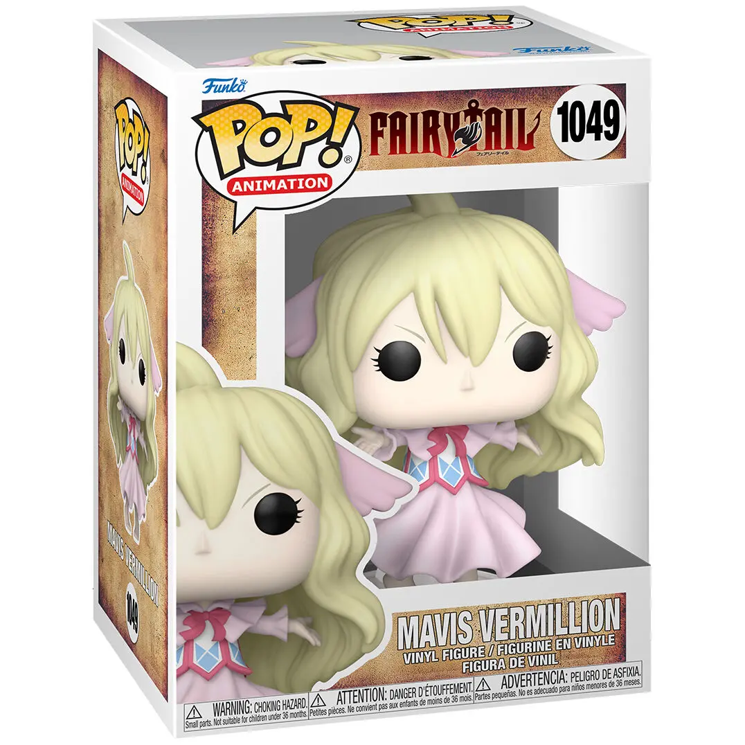 Fairy Tail POP! Animation Vinylová figurka Mavis Vermillion 9 cm fotografii produktu