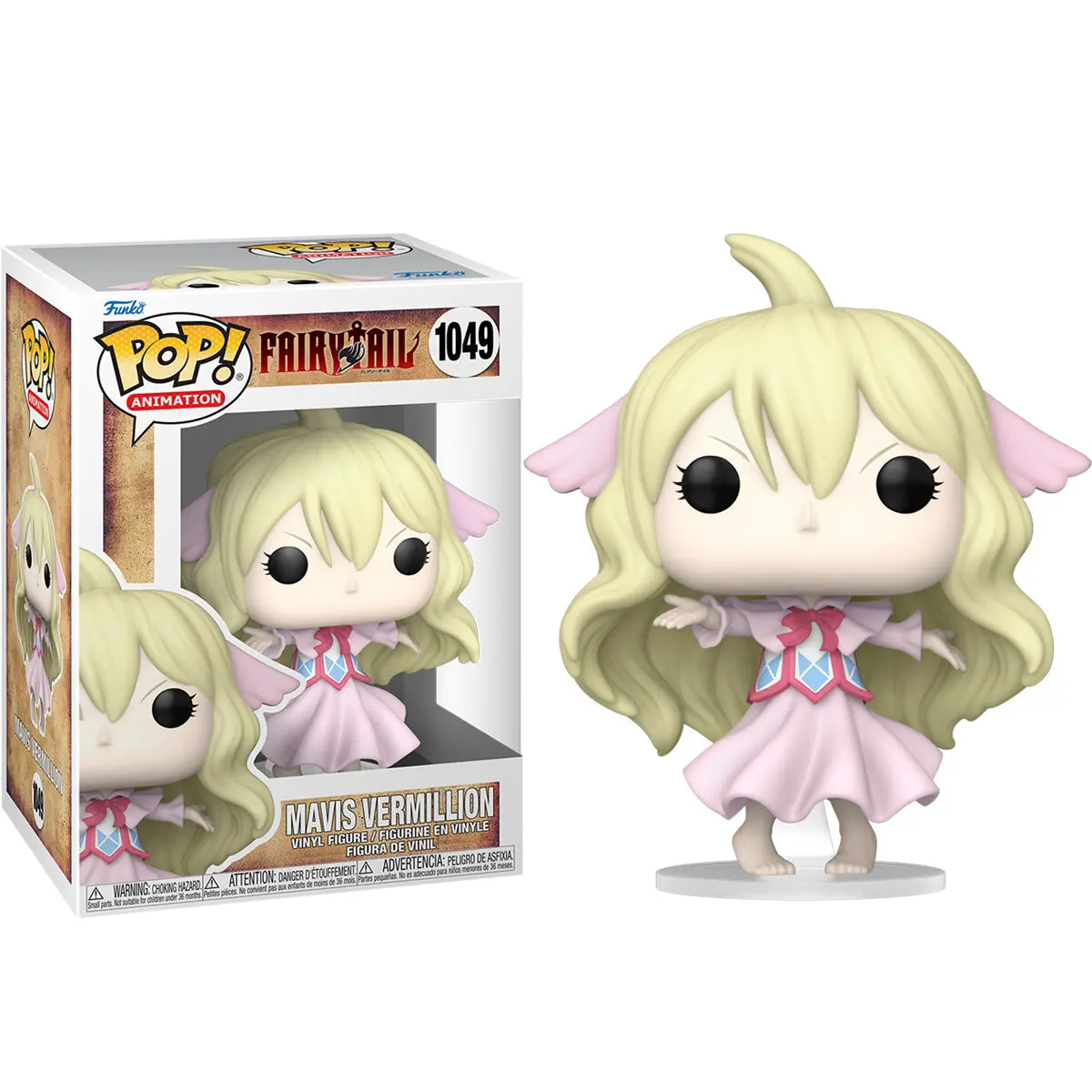 Fairy Tail POP! Animation Vinylová figurka Mavis Vermillion 9 cm fotografii produktu