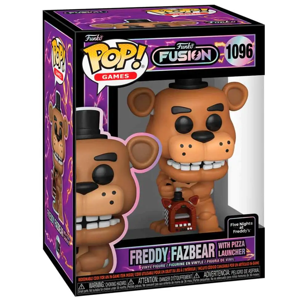 POP figurka Funko Fusion Five Nights at Freddys Freddy Fazbear with Pizza Launcher fotografii produktu