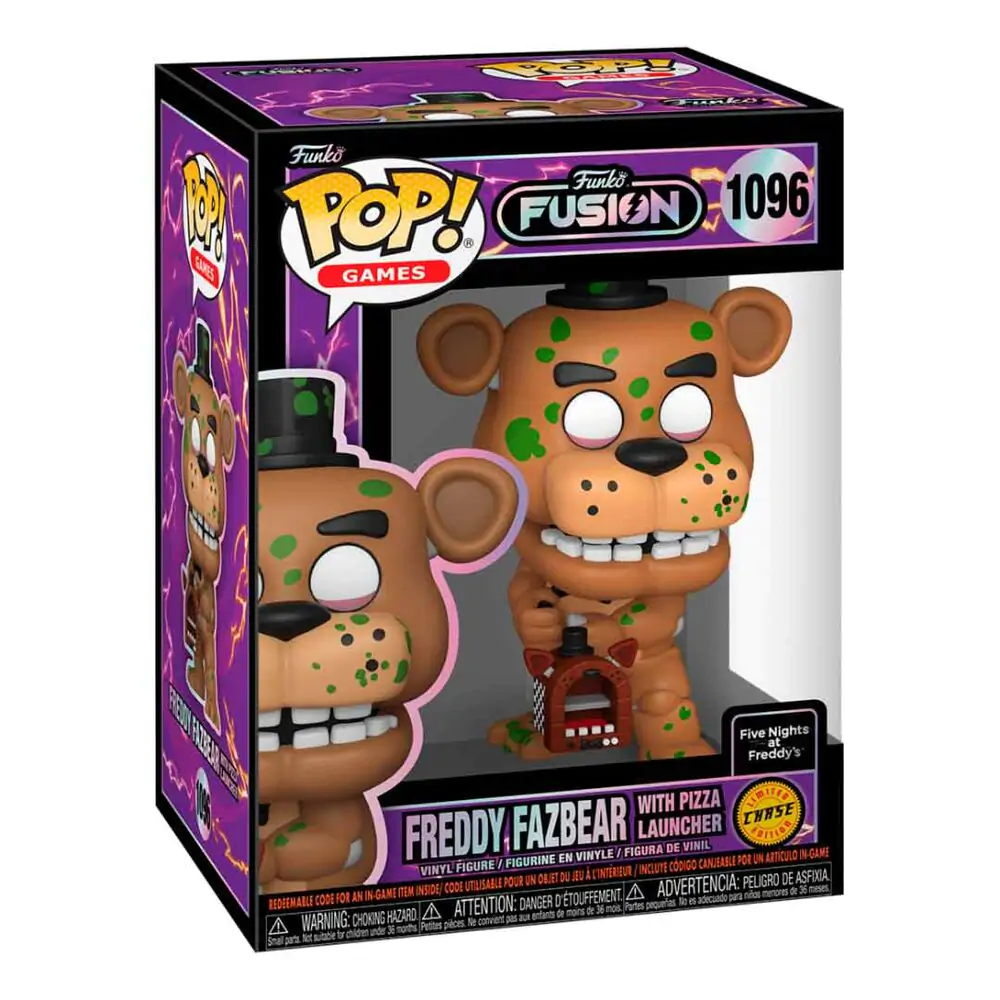 POP figurka Funko Fusion Five Nights at Freddys Freddy Fazbear with Pizza Launcher Chase fotografii produktu