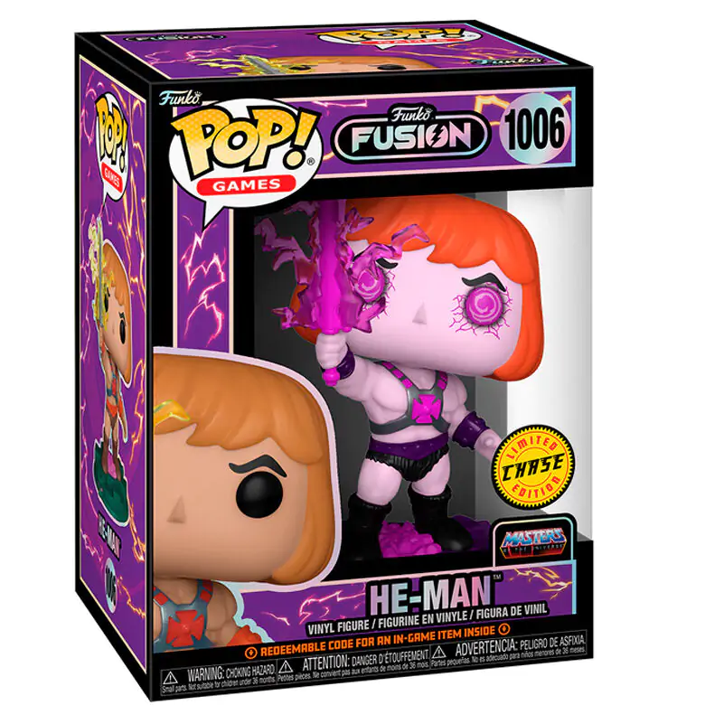 POP figurka Funko Fusion Masters of the Universe He-Man Chase fotografii produktu