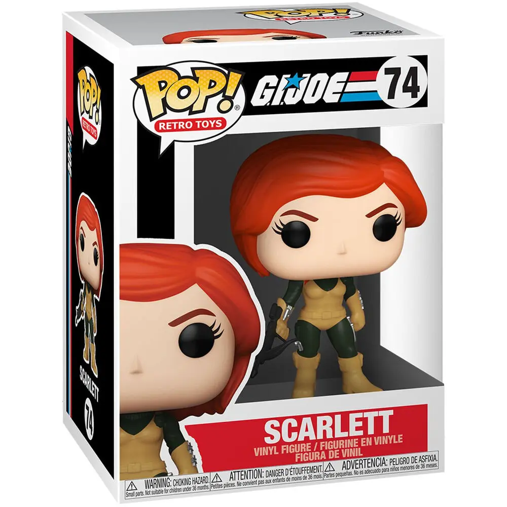 G.I. Joe POP! Vinyl Figurka Scarlett 9 cm fotografii produktu