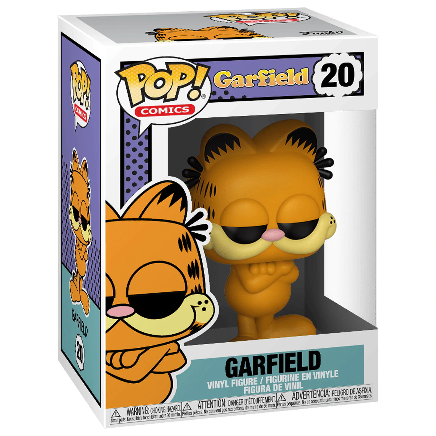 Garfield POP! Comics vinylová figurka Garfield 9 cm fotografii produktu