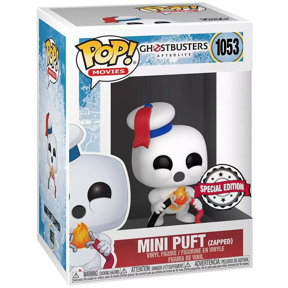 POP figurka Ghostbusters Afterlife Mini Puft Zapped exkluzivní fotografii produktu