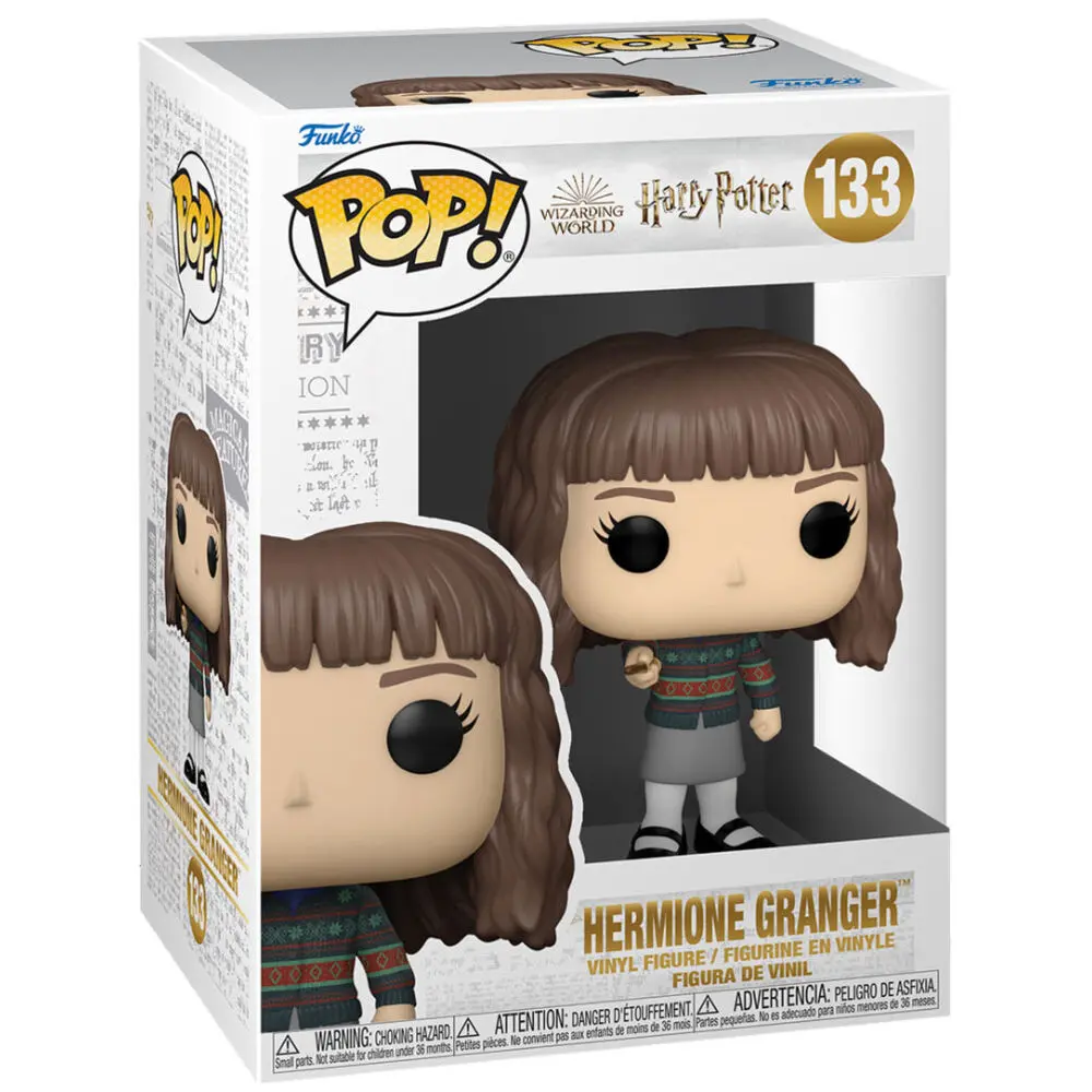 Harry Potter POP! Movies vinylová figurka Hermiona s hůlkou 9 cm fotografii produktu