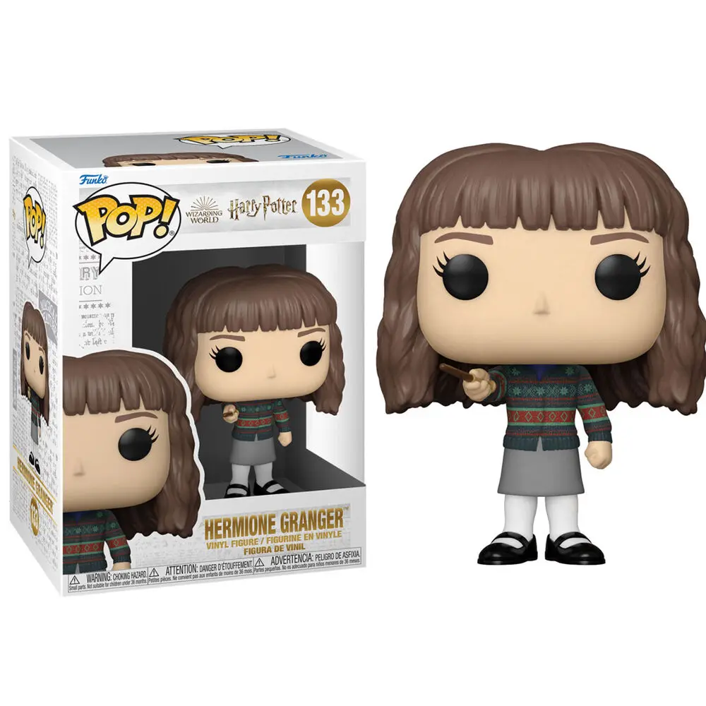 Harry Potter POP! Movies vinylová figurka Hermiona s hůlkou 9 cm fotografii produktu