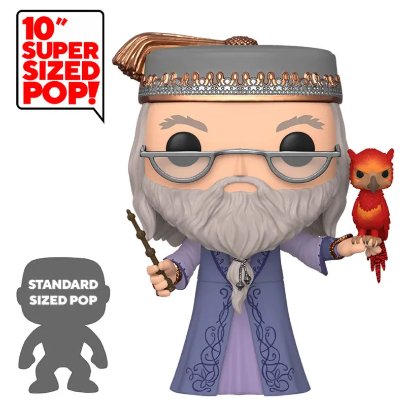 Harry Potter Super Sized POP! Movies vinylová figurka Dumbledore 25 cm fotografii produktu
