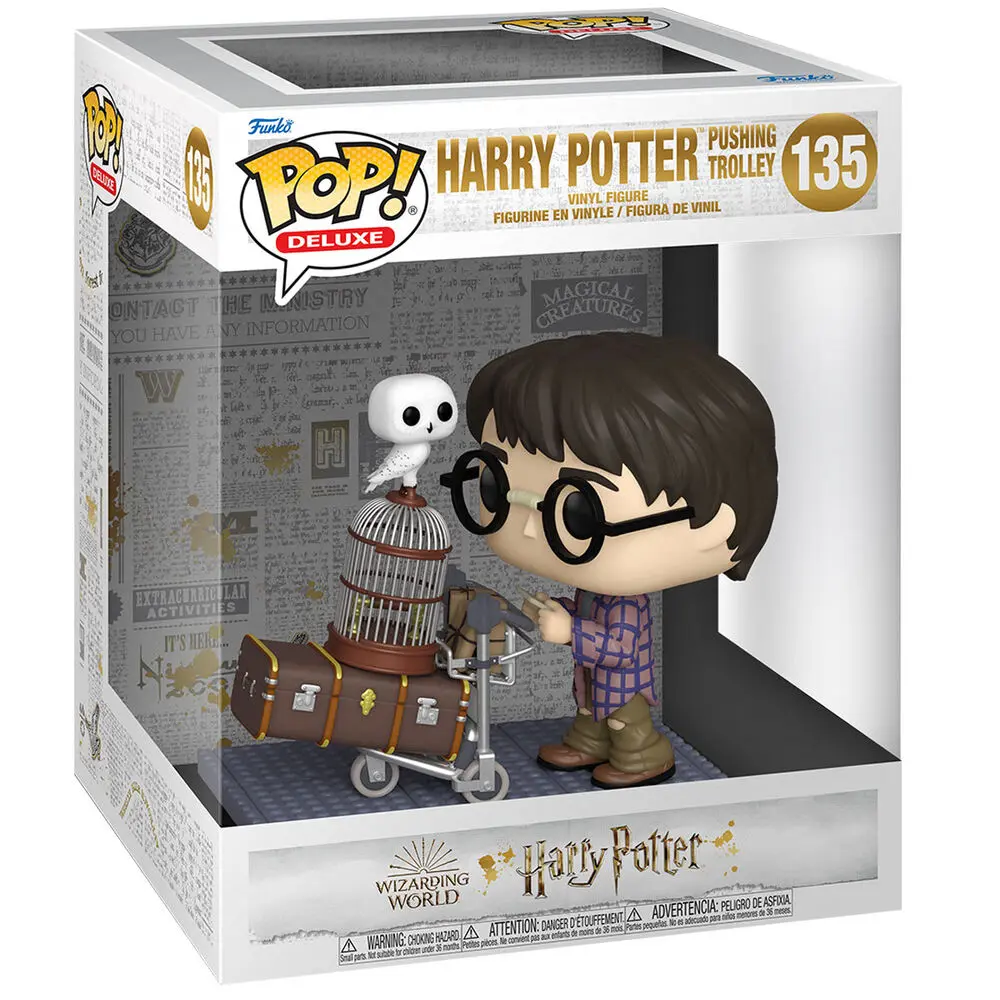 Harry Potter POP! Deluxe vinylová figurka Harry tlačící vozík 9 cm fotografii produktu