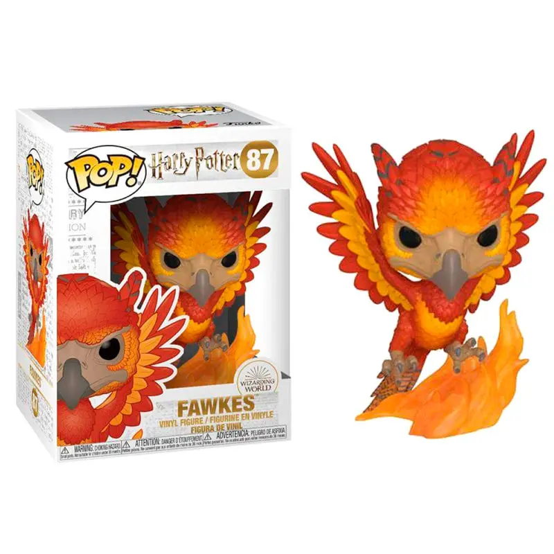 Harry Potter POP! Movies Vinylová figurka Fawkes 9 cm fotografii produktu