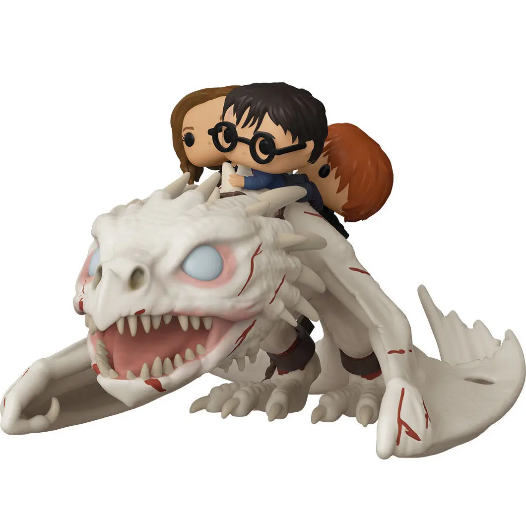 Funko POP! Rides Vinyl Figurka Harry Potter Gringotts Drak, Harry, Ron a Hermiona fotografii produktu