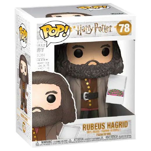 Harry Potter Super Sized POP! Movies Vinyl Figure Hagrid s dortem 14 cm figurka fotografii produktu