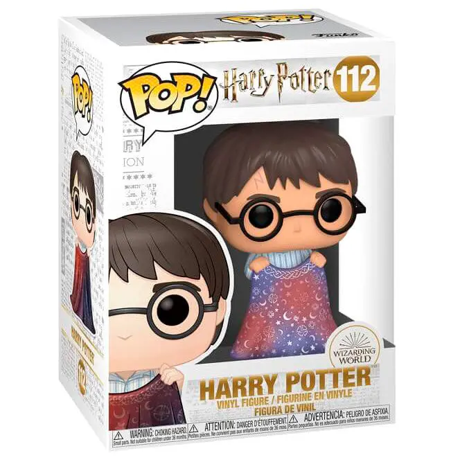 Harry Potter POP! Movies vinylová figurka Harry s neviditelným pláštěm 9 cm fotografii produktu