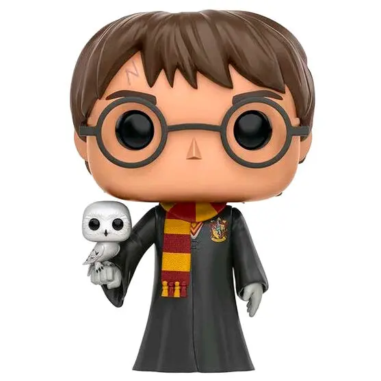 Harry Potter POP! Movies Vinyl Figure Harry s Hedvikou 9 cm [POŠKOZENÝ OBAL] fotografii produktu