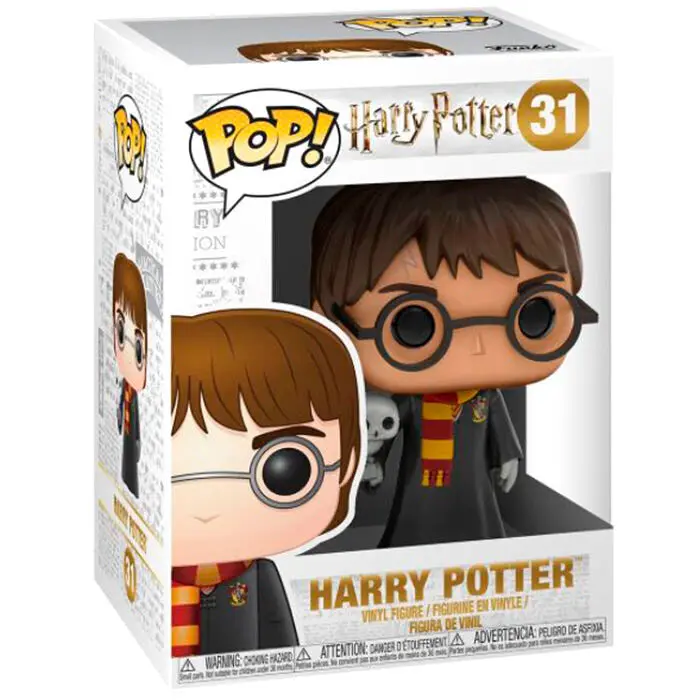 Harry Potter POP! Movies Vinyl Figure Harry s Hedvikou 9 cm [POŠKOZENÝ OBAL] fotografii produktu