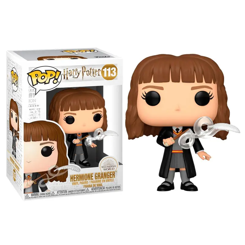 Harry Potter POP! Filmy Vinylová figurka Hermione s peřím 9 cm fotografii produktu