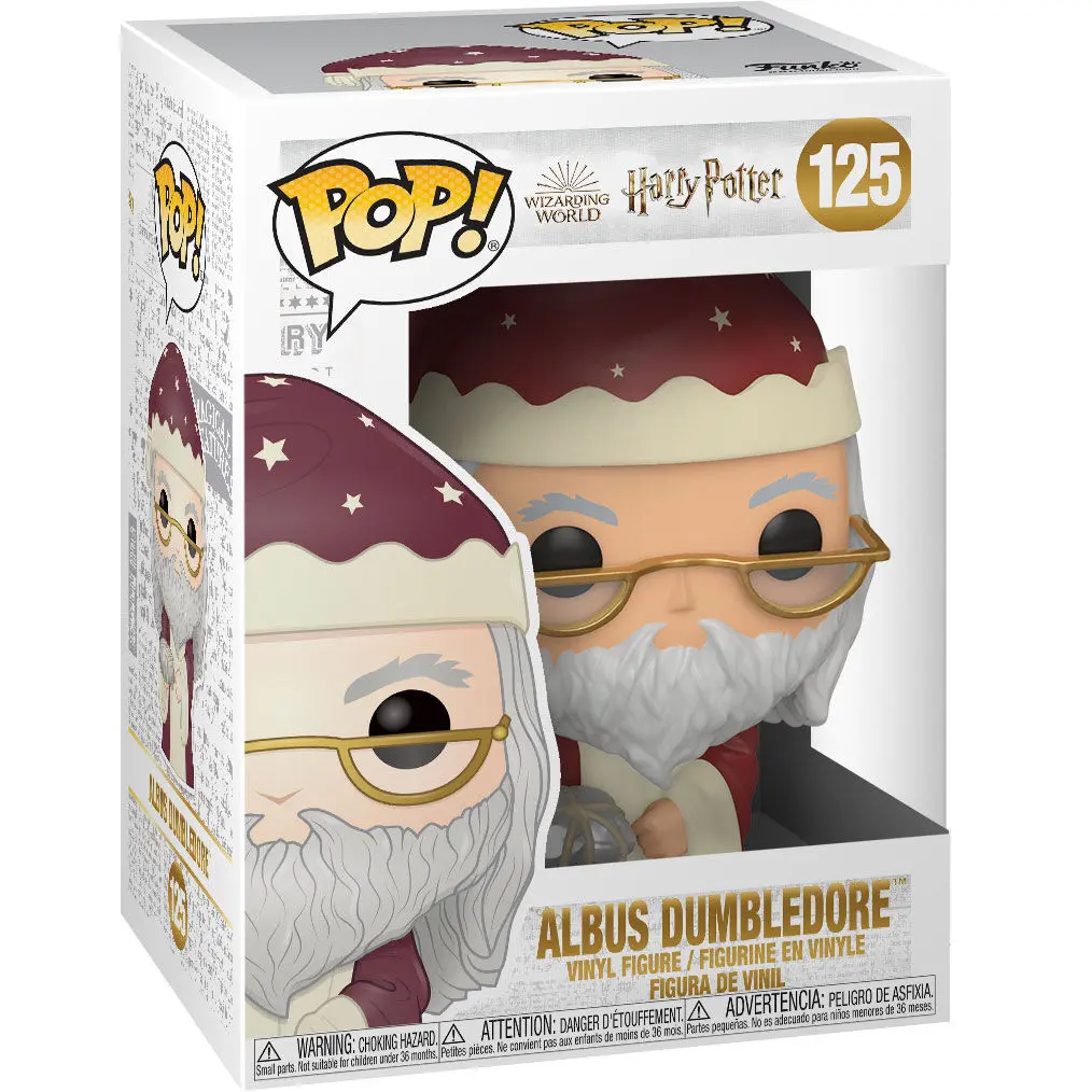 Harry Potter POP! Vinyl Figurka Sváteční Albus Brumbál 9 cm fotografii produktu