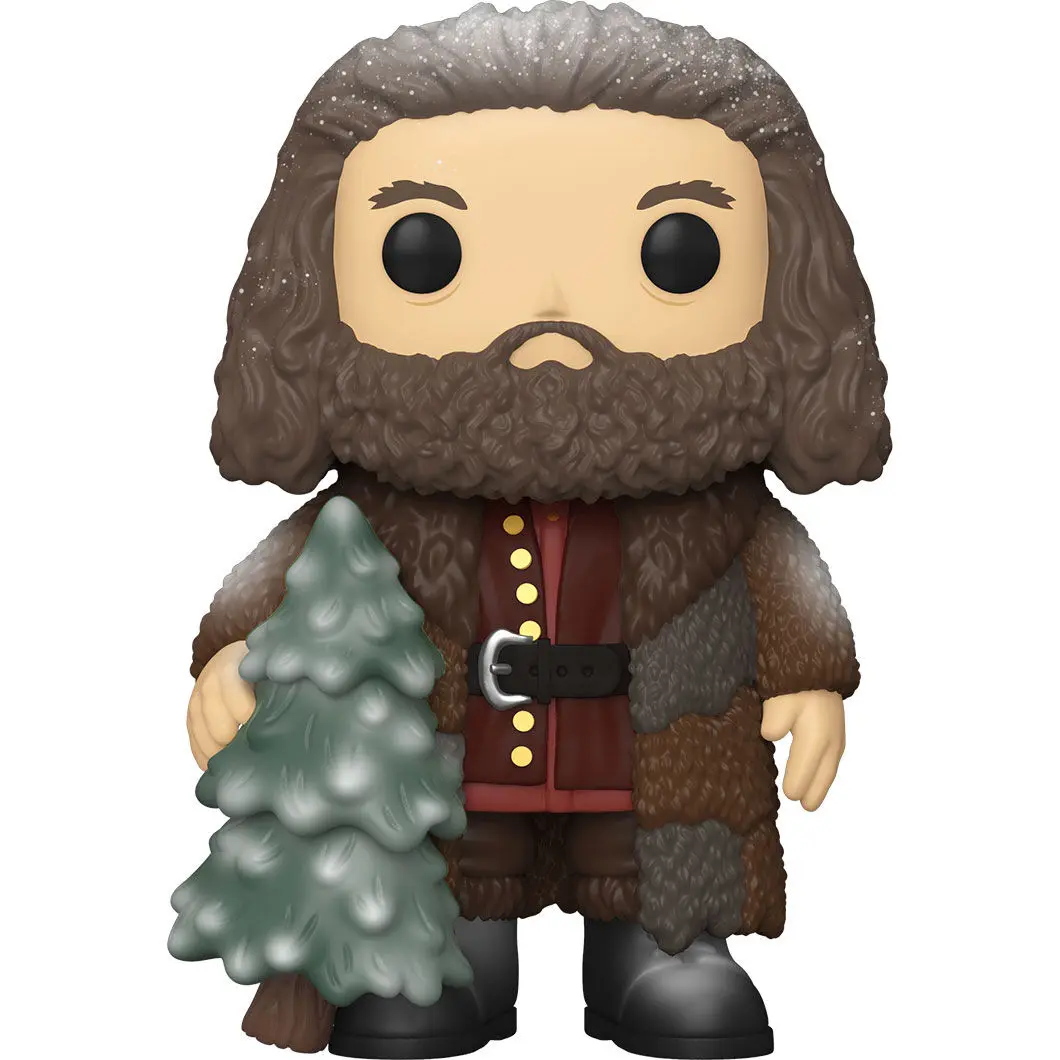 Harry Potter Super Sized POP! Vinylová Figurka Holiday Rubeus Hagrid 15 cm fotografii produktu