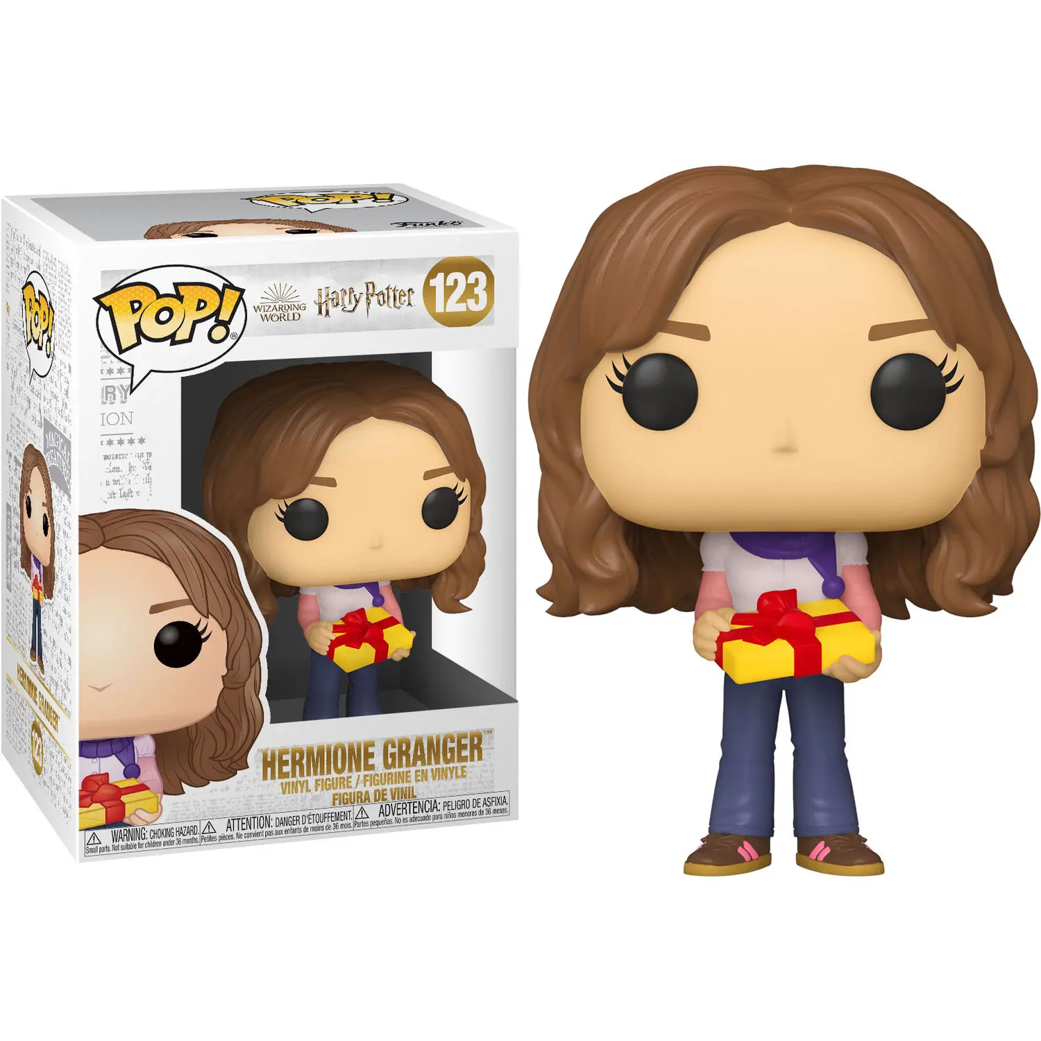 Harry Potter POP! Vinylová Figurka Vánoční Hermiona Granger 9 cm fotografii produktu