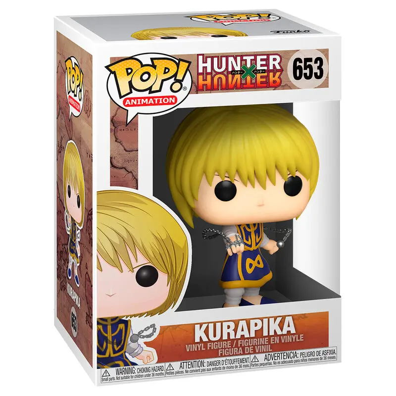 Hunter x Hunter POP! Animation vinylová figurka Kurapika 9 cm fotografii produktu