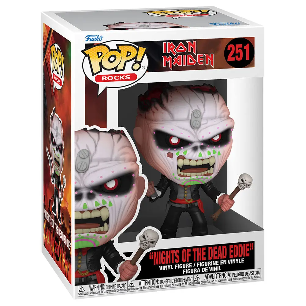 Iron Maiden POP! Rocks vinylová figurka Eddie - Nights of the Dead 9 cm fotografii produktu