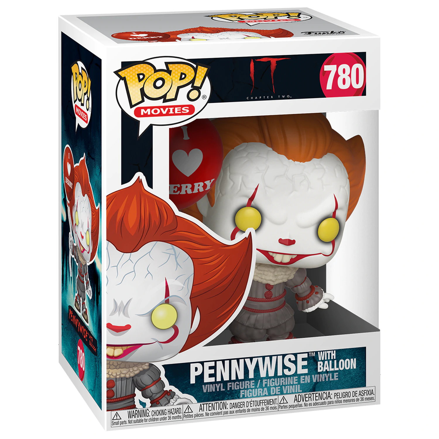 Stephen King's It 2 POP! Movies Vinylová figurka Pennywise Balónek 9 cm fotografii produktu