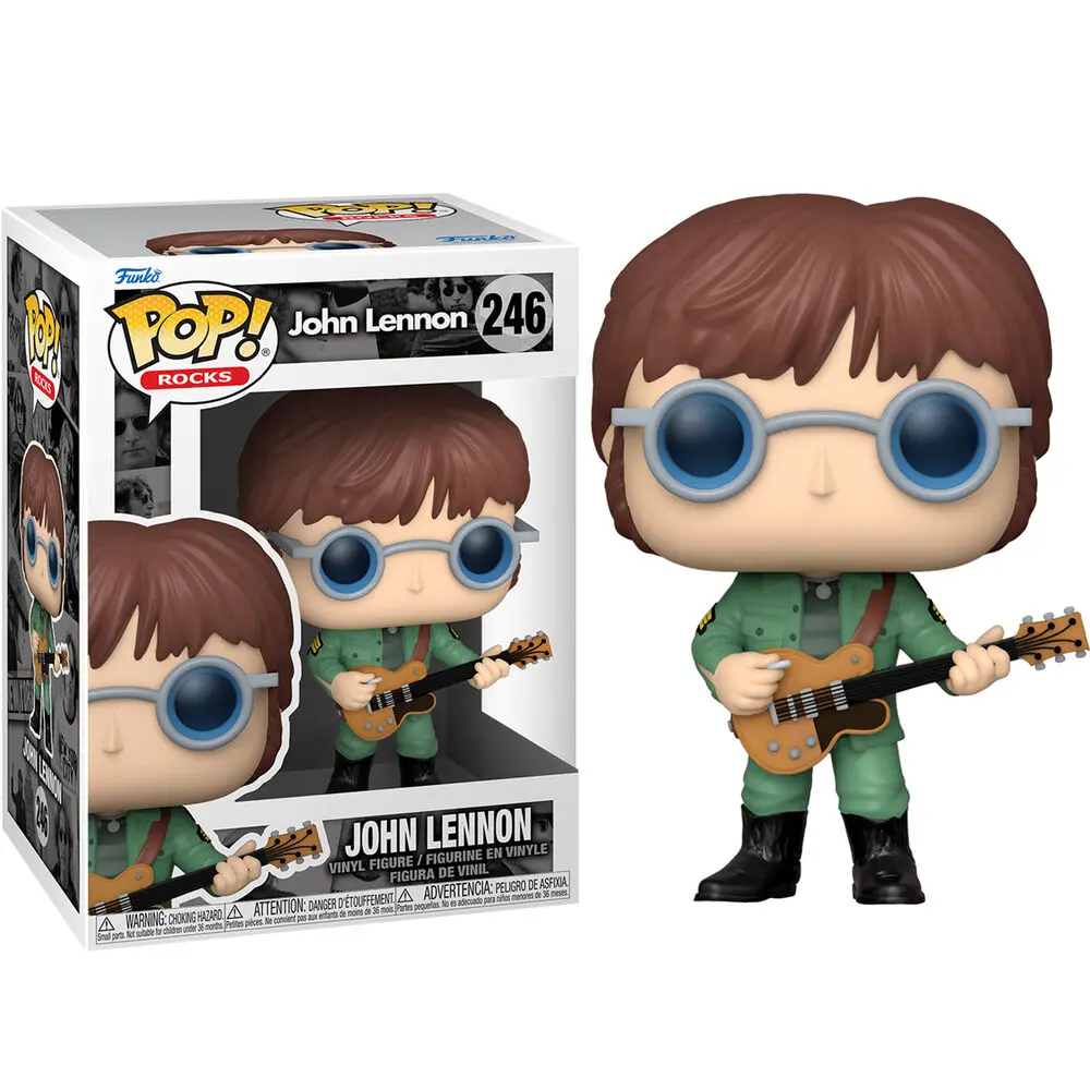 John Lennon POP! Rocks Vinylová Figurka John Lennon - Military Jacket 9 cm fotografii produktu