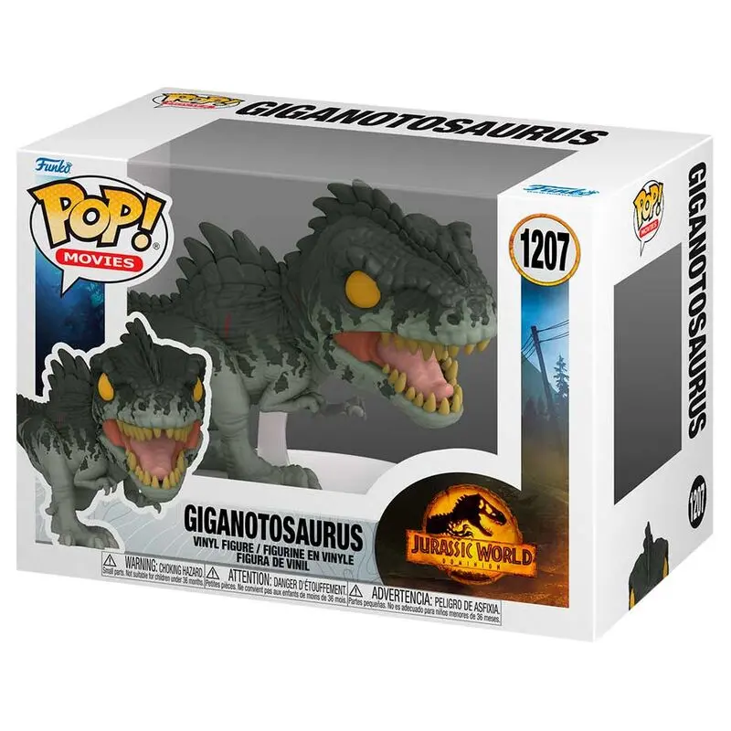 Jurassic World 3 POP! Movies vinylová figurka Giganotosaurus 9 cm fotografii produktu