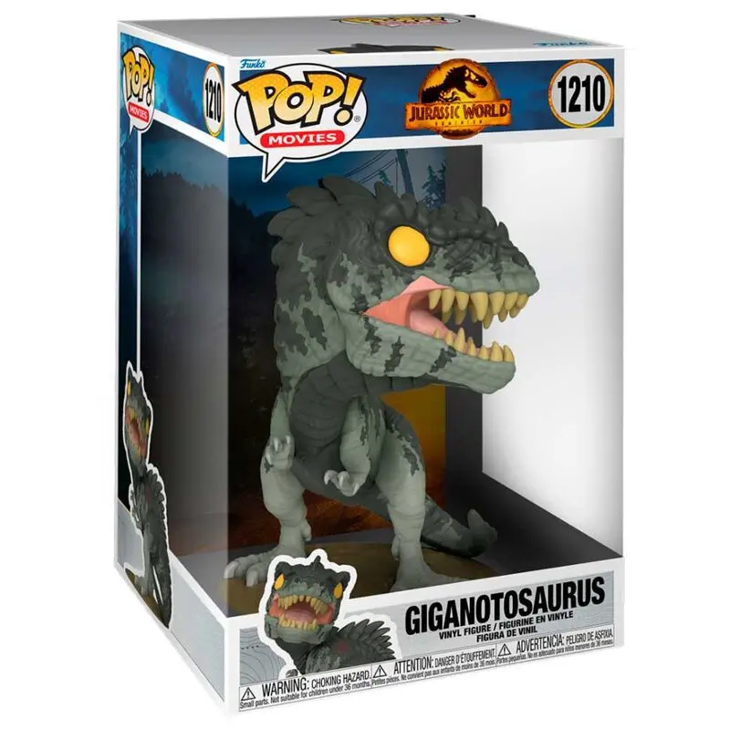 Jurassic World 3 Super Sized Jumbo POP! Vinylová figurka Giganotosaurus 25 cm fotografii produktu