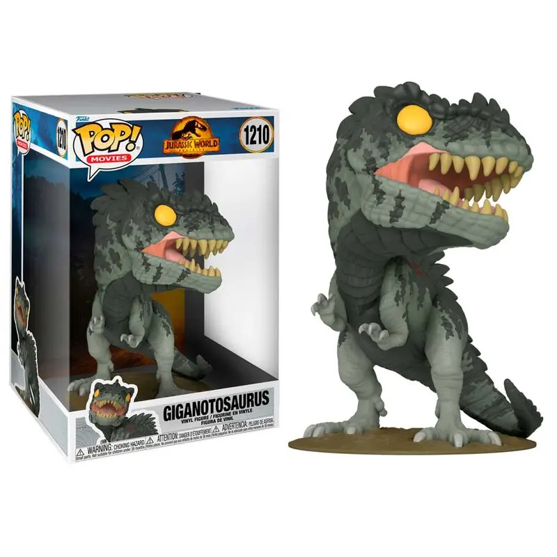 Jurassic World 3 Super Sized Jumbo POP! Vinylová figurka Giganotosaurus 25 cm fotografii produktu