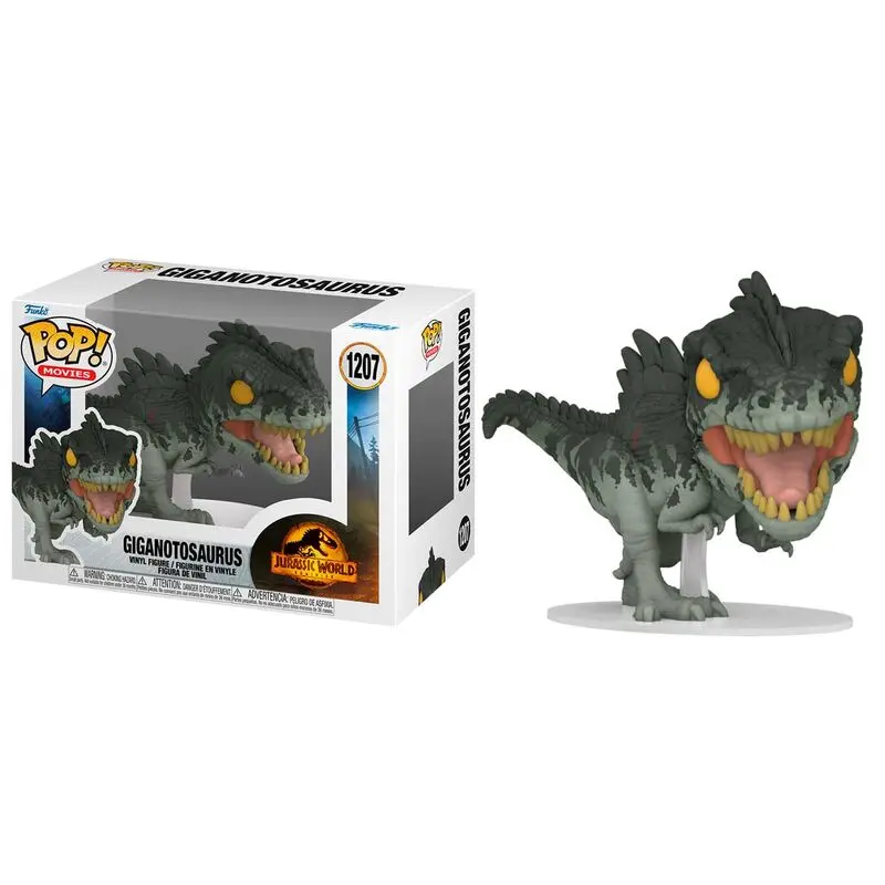 Jurassic World 3 POP! Movies vinylová figurka Giganotosaurus 9 cm fotografii produktu