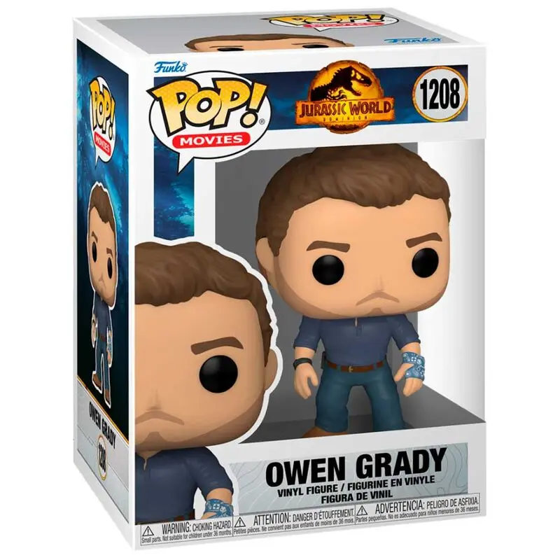 Jurassic World 3 POP! Movies Vinylová figurka Owen Grady 9 cm fotografii produktu