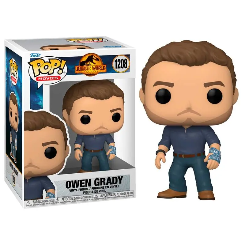 Jurassic World 3 POP! Movies Vinylová figurka Owen Grady 9 cm fotografii produktu