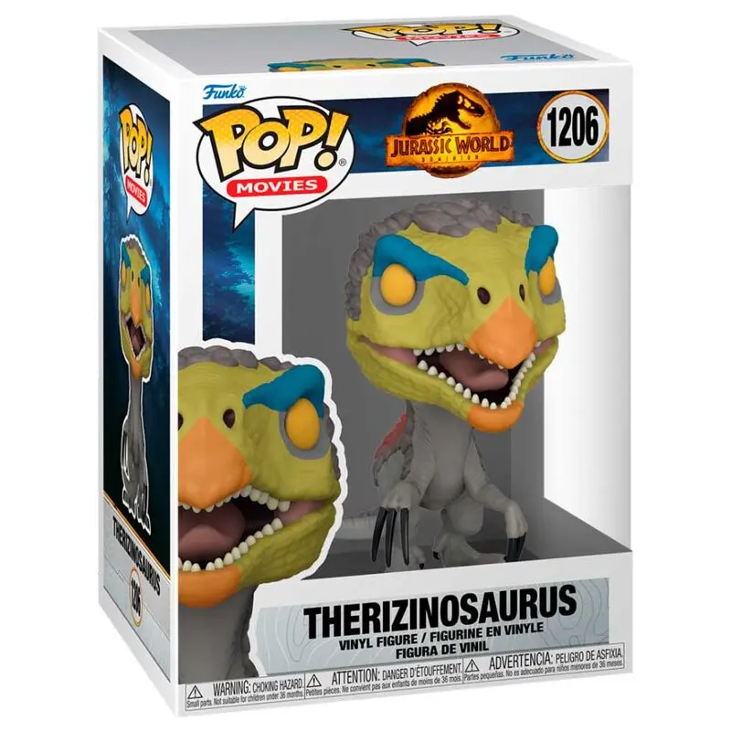 Jurassic World 3 POP! Movies vinylová figurka Therizinosaurus 9 cm fotografii produktu