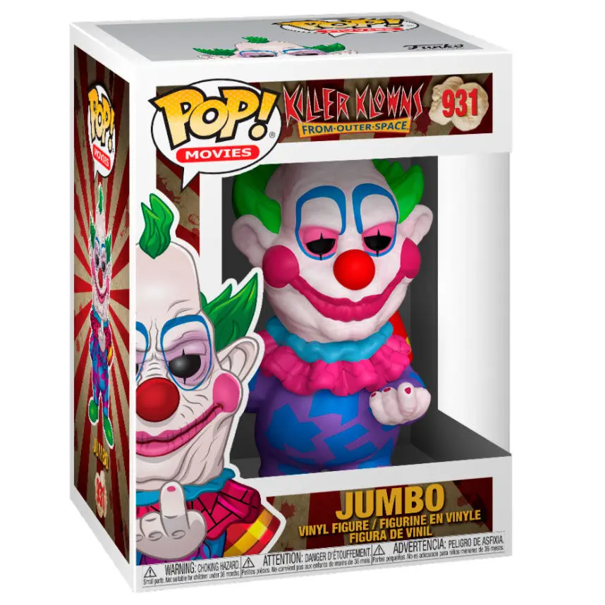 Killer Klowns from Outer Space POP! Movies vinylová figurka Jumbo 9 cm fotografii produktu