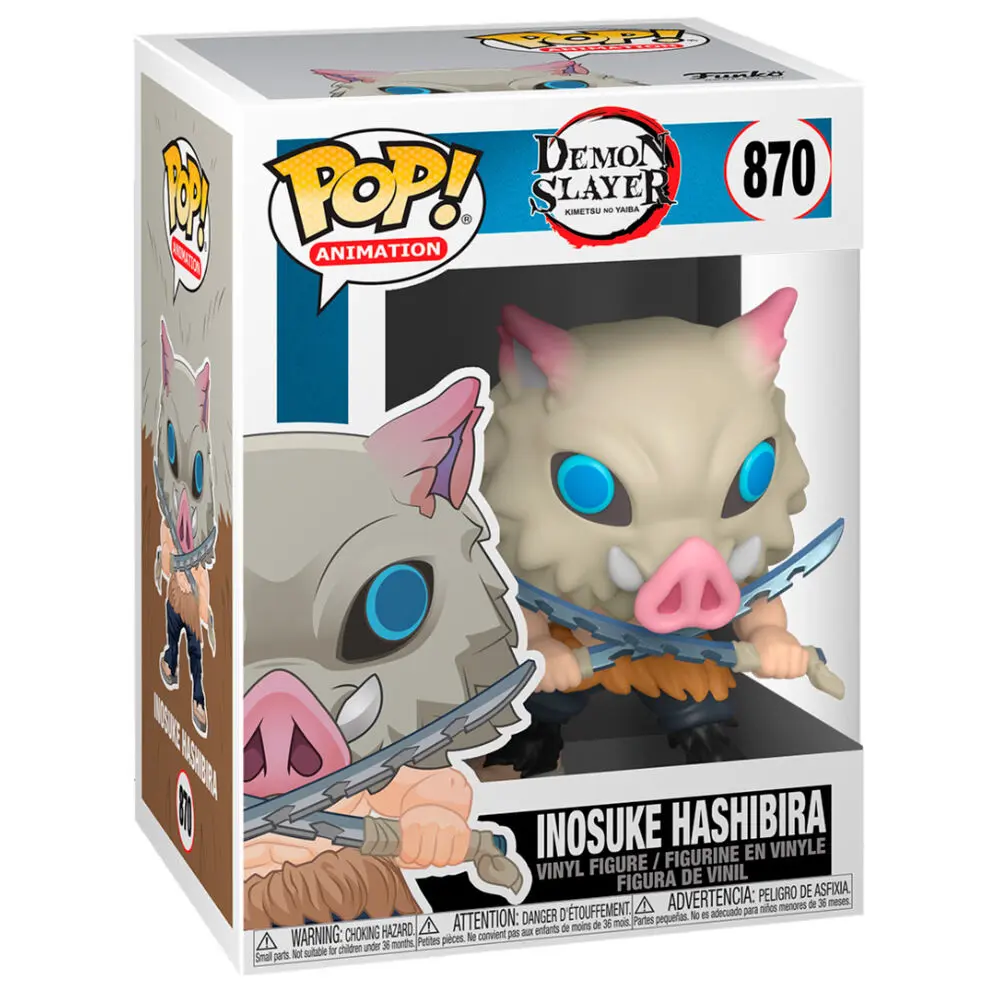 Demon Slayer POP! Animation vinylová figurka Inosuke Hashibira 9 cm fotografii produktu